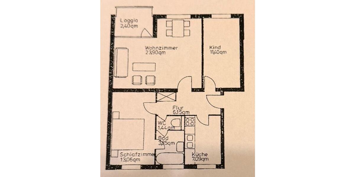 Etagenwohnung Hannover Herrenhausen-Stöcken - 3 Zimmer, 69 m&sup2;, 240.000&euro; | Angebot:26611473