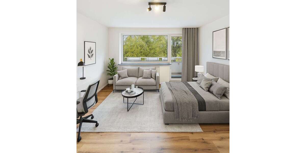 Etagenwohnung Hannover Herrenhausen-Stöcken - 1 Zimmer, 37 m&sup2;, 109.000&euro; | Angebot:25404106