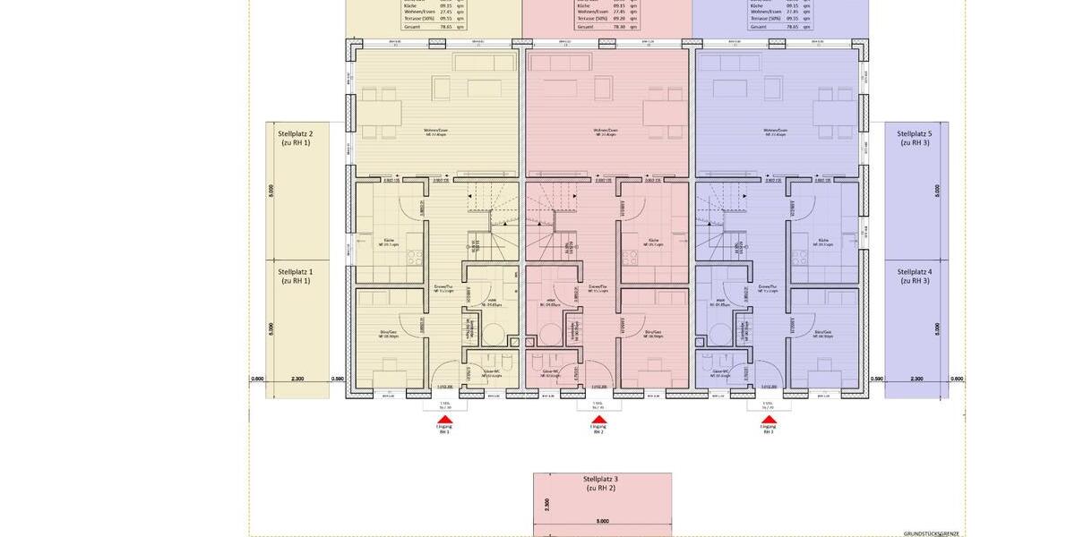 Reihenhaus Neustadt am Rübenberge - 5 Zimmer, 140 m&sup2;, 1.720&euro; | Angebot:23693593
