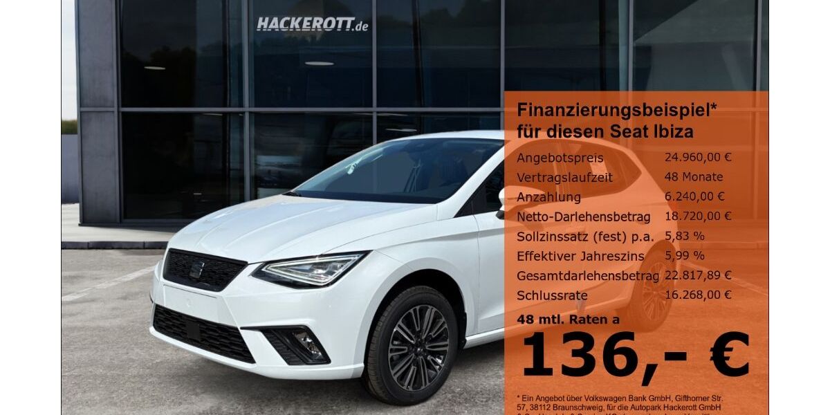 Seat Ibiza 3.200 km 22.960 € Hannover 30165