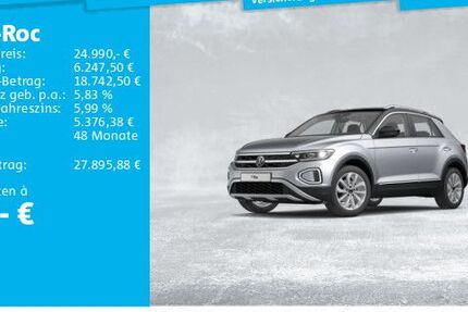 VW T-Roc 32.938 km 24.990 &euro; Langenhagen 30853