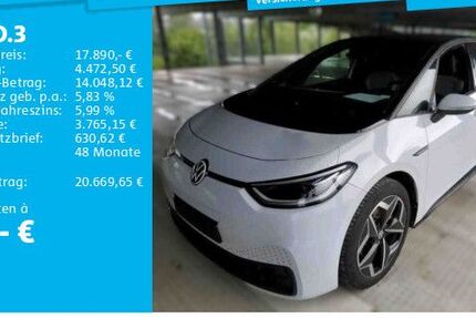 VW ID.3 99.622 km 17.890 € Hannover 30655