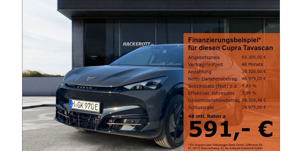 Cupra Tavascan 10.685 km 46.980 &euro; Hannover 30165