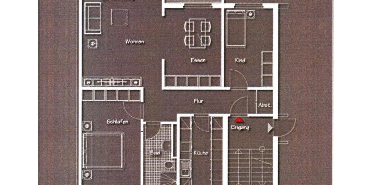 Etagenwohnung Hannover Bothfeld-Vahrenheide - 3.5 Zimmer, 84 m&sup2;, 395.000&euro; | Angebot:27541716