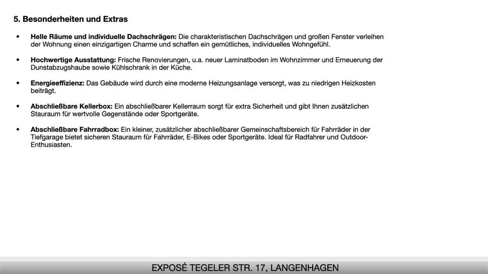 Prov.-freie, Exklusive DG-Wohnung mit EBK, Balkon & TG-Stellp. 2.5 zimmer