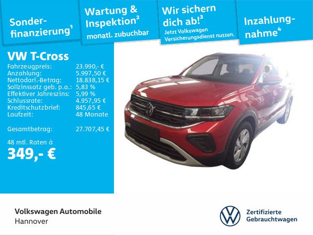 VW T-Cross 10.223 km 23.990 € Hannover 30655