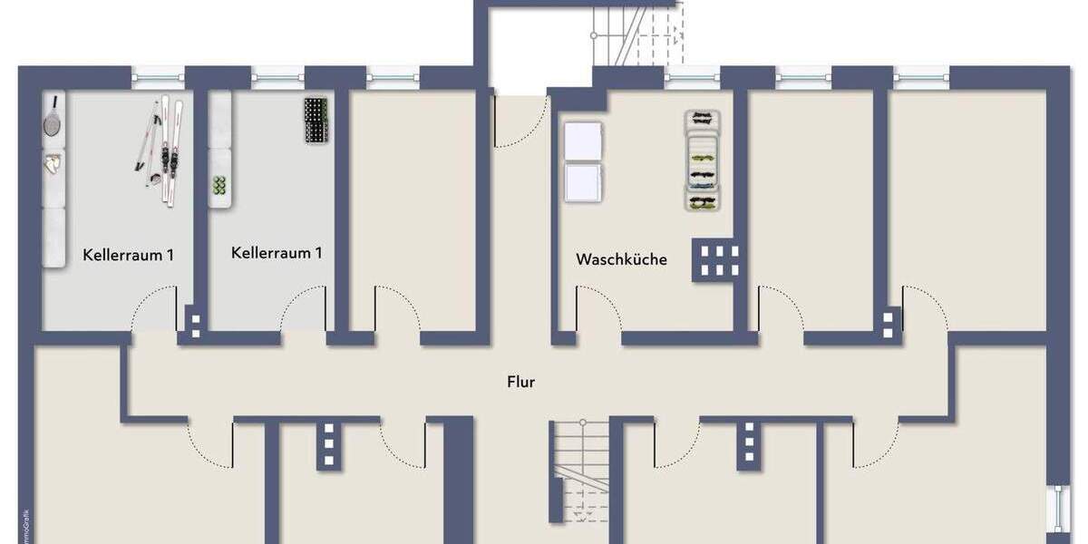Lage, Lage, Lage: 3,5-Zimmer, voll sanierte Wohnung in Döhren - 2 Bäder, 2 Balkone, Hochparterre, direkt einziehen 3 zimmer