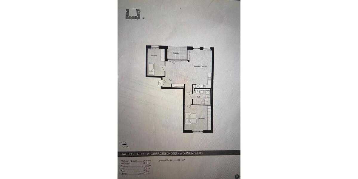 Etagenwohnung Garbsen - 3 Zimmer, 82 m&sup2;, 1.537&euro; | Angebot:26605291