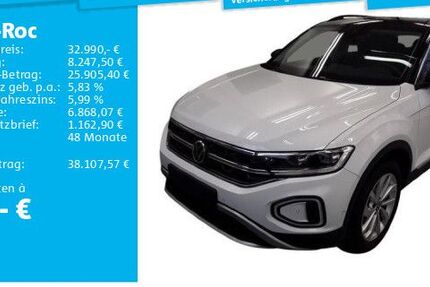 VW T-Roc 19.140 km 32.990 &euro; Hannover 30519