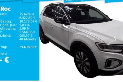 VW T-Roc 7.603 km 25.690 € Hannover 30655