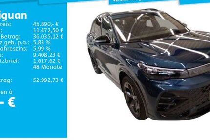 VW Tiguan 12.754 km 45.890 € Hannover 30655