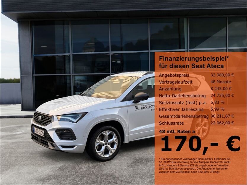 Seat Ateca 25.500 km 32.980 € Laatzen 30880