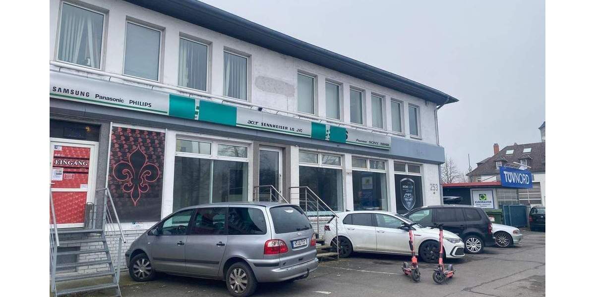 Ladengeschäft mit großer Schaufensterfront direkt an der Vahrenwalder Straße zimmer