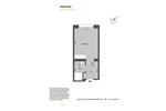 Etagenwohnung Hannover Nord - 1 Zimmer, 25 m&sup2;, 354&euro; | Angebot:26660320