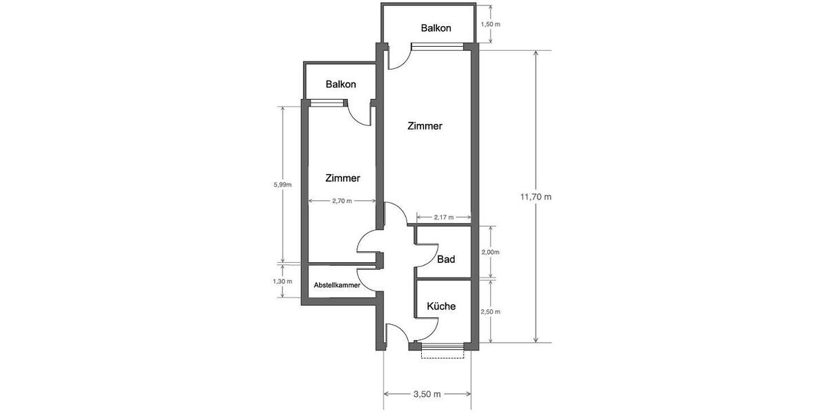 Etagenwohnung Hannover Misburg-Anderten - 2 Zimmer, 63 m&sup2;, 787&euro; | Angebot:26194007
