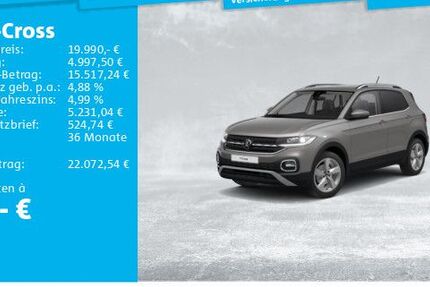 VW T-Cross 35.127 km 19.990 &euro; Lehrte 31275