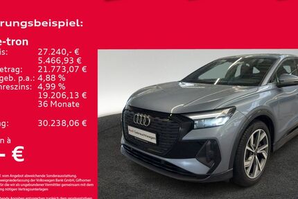 Audi Q4 e-tron 38.265 km 26.550 &euro; Hannover 30179