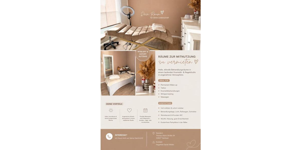 Gewerbeobjekt Garbsen Berenbostel - 350&euro; | Angebot:26251985