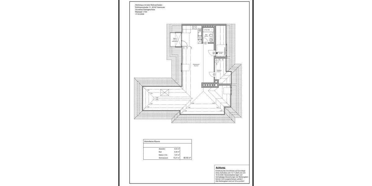 Loft - Studio - Atelier Hannover Nord - 1 Zimmer, 81 m&sup2;, 399.000&euro; | Angebot:26224446