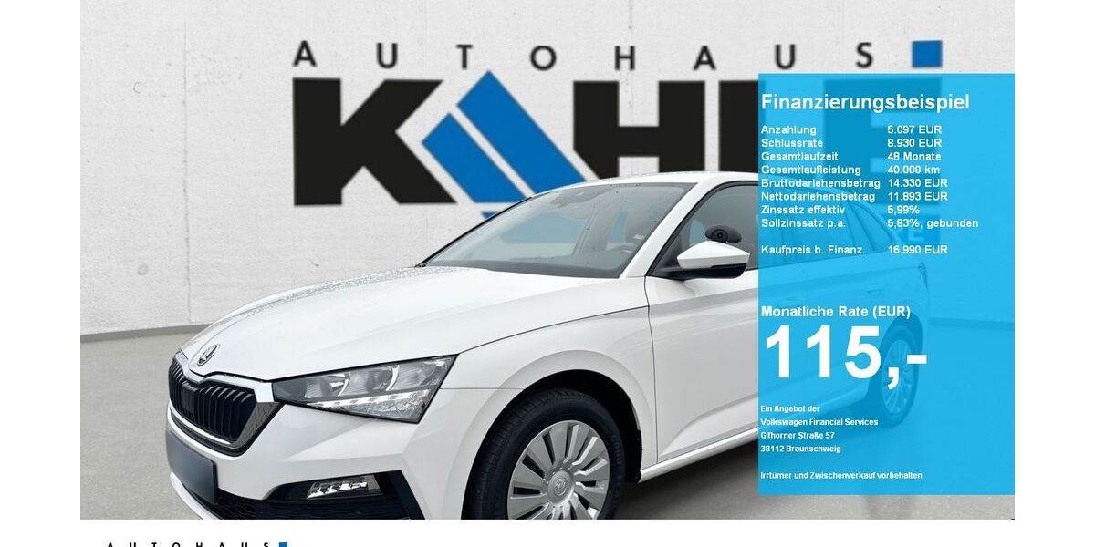 Skoda Scala 26.077 km 16.890 &euro; Wunstorf 31515