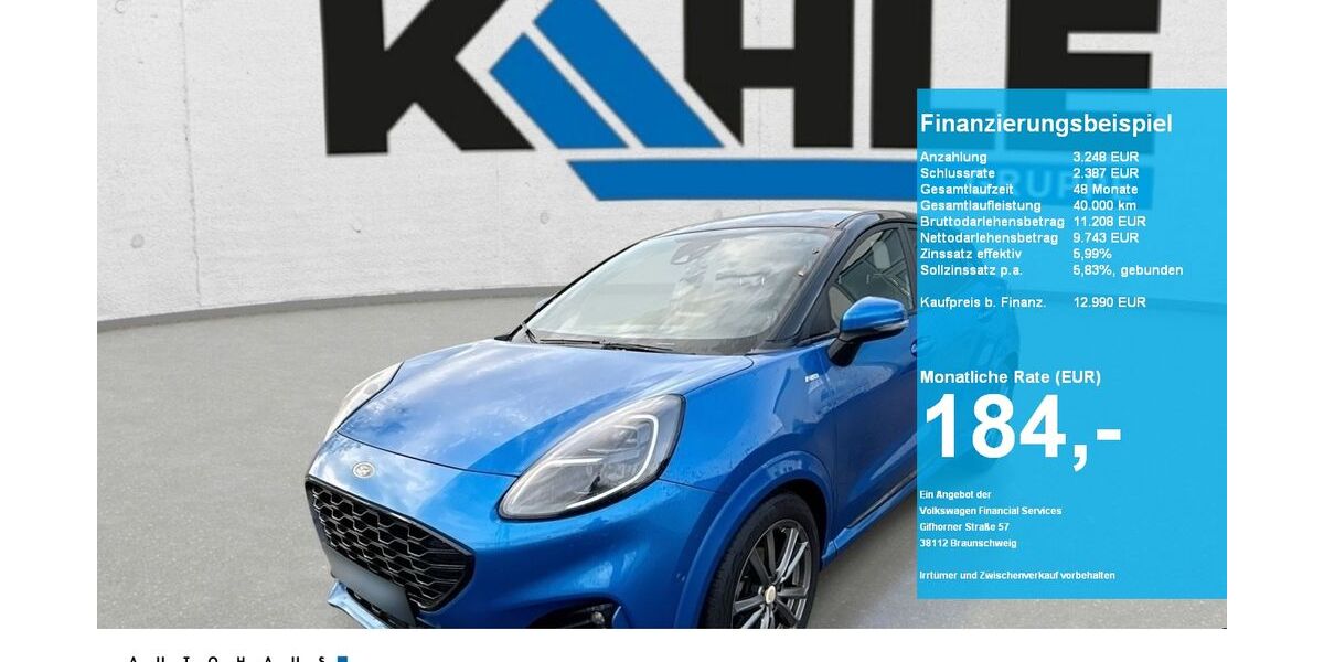 Ford Puma 82.177 km 12.990 &euro; Neustadt am Rübenberge 31535