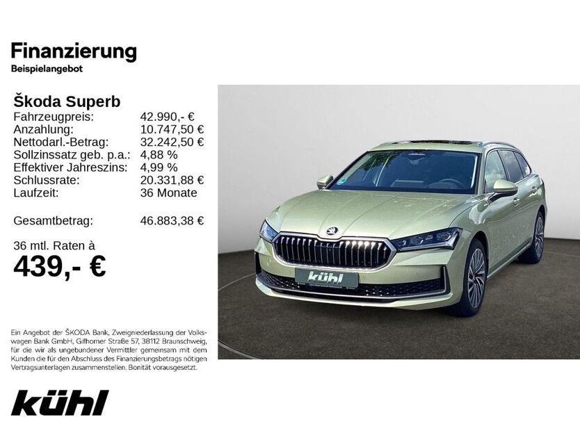 Skoda Superb 23.000 km 42.790 € Hildesheim 31137