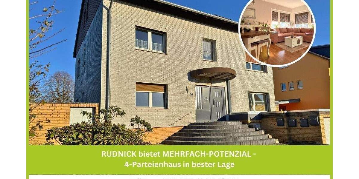 RUDNICK bietet MEHRFACH-POTENZIAL - 4-Parteienhaus in bester Lage 9 zimmer