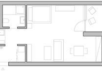 Studioapartment möbliert, 750€ warm - kurzfristig im Juli frei -