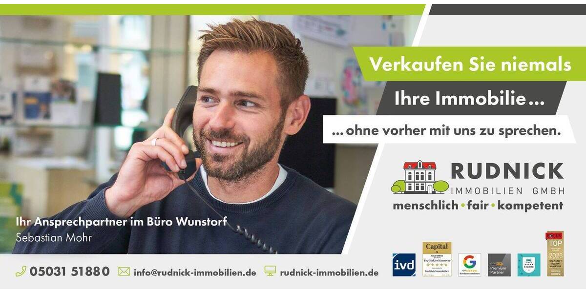 Etagenwohnung Wunstorf - 3 Zimmer, 112 m&sup2;, 224.900&euro; | Angebot:26291876