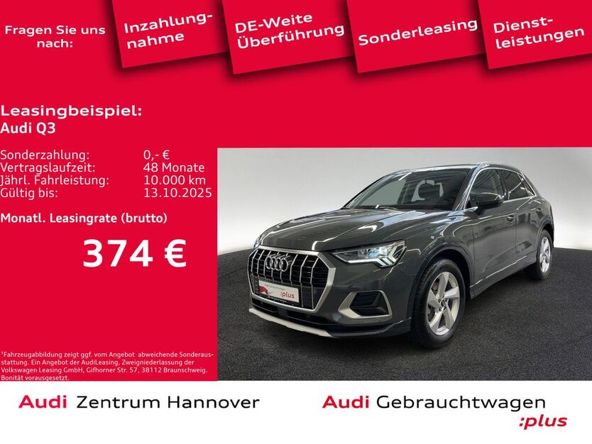 Audi Q3 6.044 km 38.450 € Hannover 30179