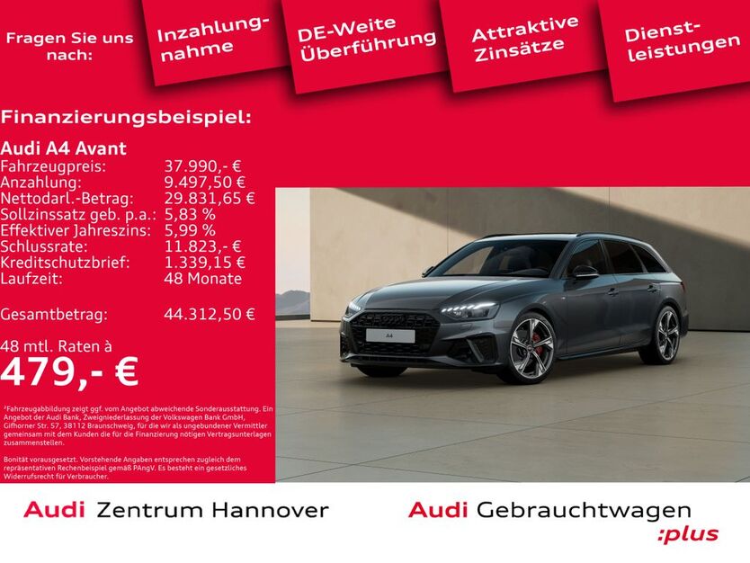 Audi A4 33.841 km 37.990 € Hannover 30179