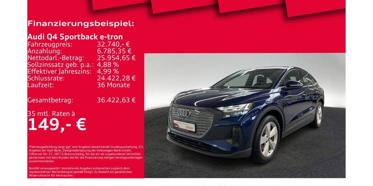 Audi Q4 e-tron 35.748 km 28.950 &euro; Hannover 30179