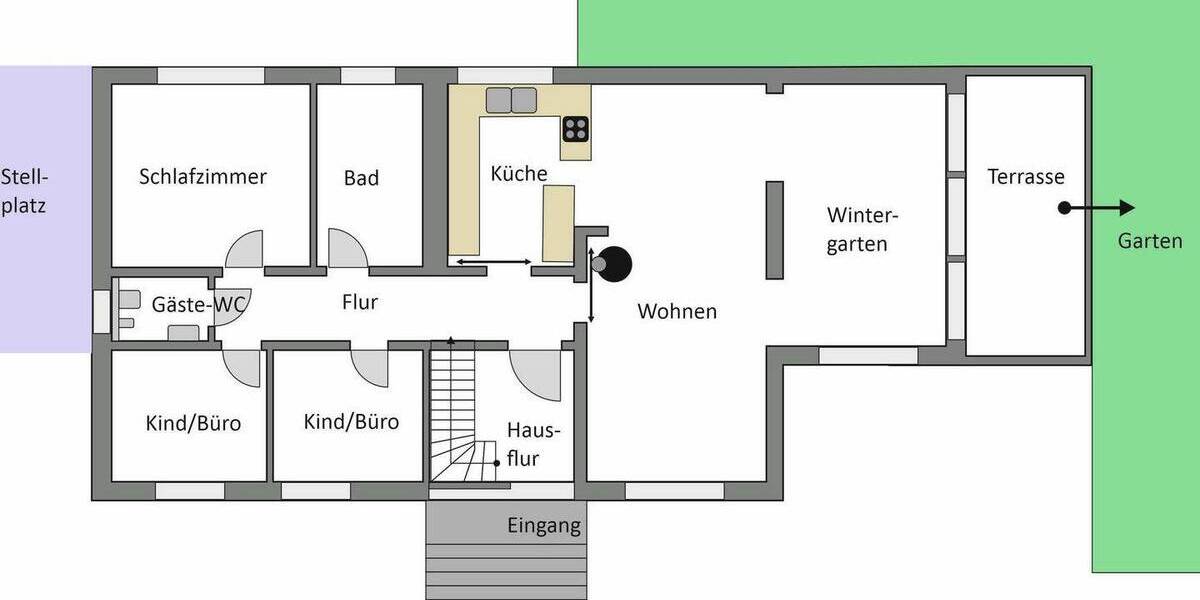 Mehrfamilienhaus, Wohnhaus Neustadt am Rübenberge Bordenau - 9 Zimmer, 259 m&sup2;, 519.000&euro; | Angebot:26196814