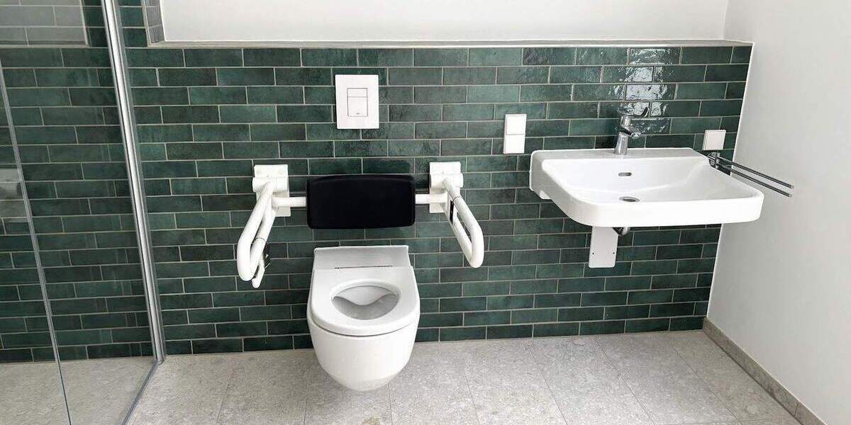 !!Rollstuhlgerechtes Wohnen im Neubau!! Moderne 3-Zimmer mit Terrasse, Einbauküche, Tageslichtbad 3 zimmer