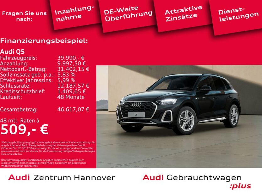 Audi Q5 46.094 km 39.990 € Hannover 30179