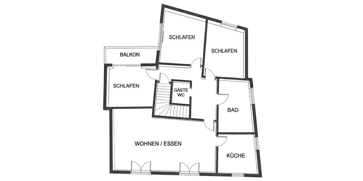 Etagenwohnung Bad Münder am Deister - 4 Zimmer, 118 m&sup2;, 770&euro; | Angebot:27571640