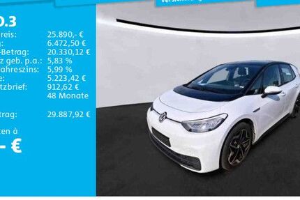 VW ID.3 32.022 km 25.890 € Hannover 30655