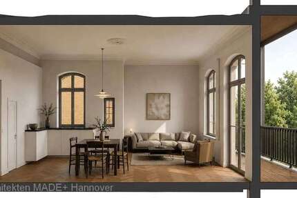 Wohnung Hannover Oststadt - 4 Zimmer, 114 m&sup2;, 2.443&euro; | Angebot:27633245