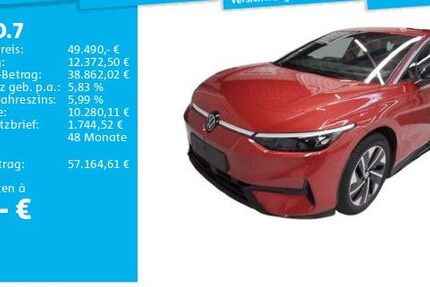 VW ID.7 24.119 km 49.490 &euro; Hannover 30519