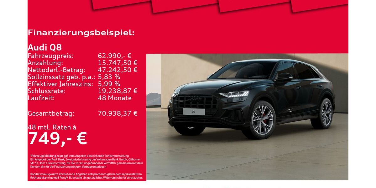 Audi Q8 32.489 km 62.990 &euro; Hannover 30179