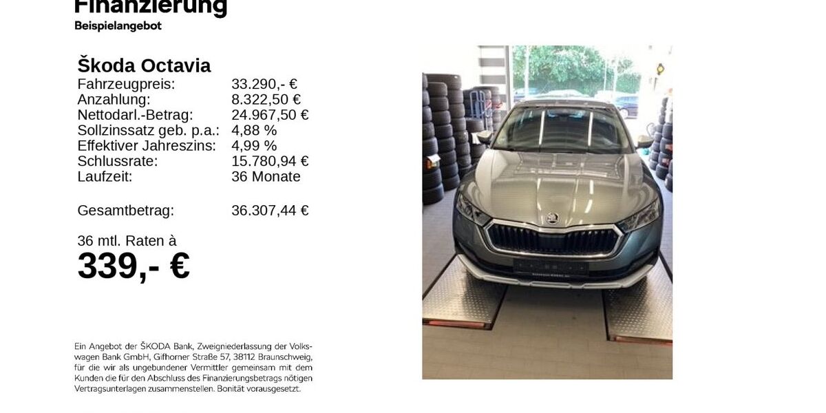 Skoda Octavia 39.000 km 32.970 &euro; Hildesheim 31137