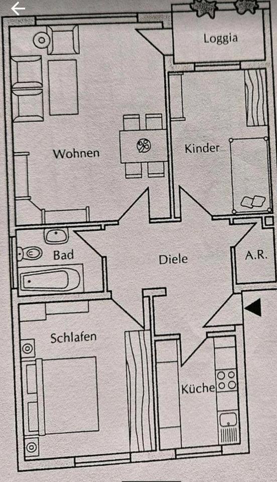 3 Zimmer Hemmingen Arnum saniert 72m2 zimmer