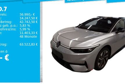 VW ID.7 15.682 km 56.990 &euro; Hannover 30519