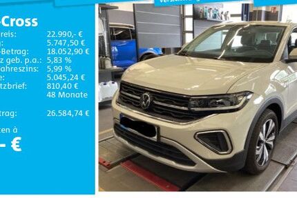 VW T-Cross 14.498 km 22.990 &euro; Hannover 30655