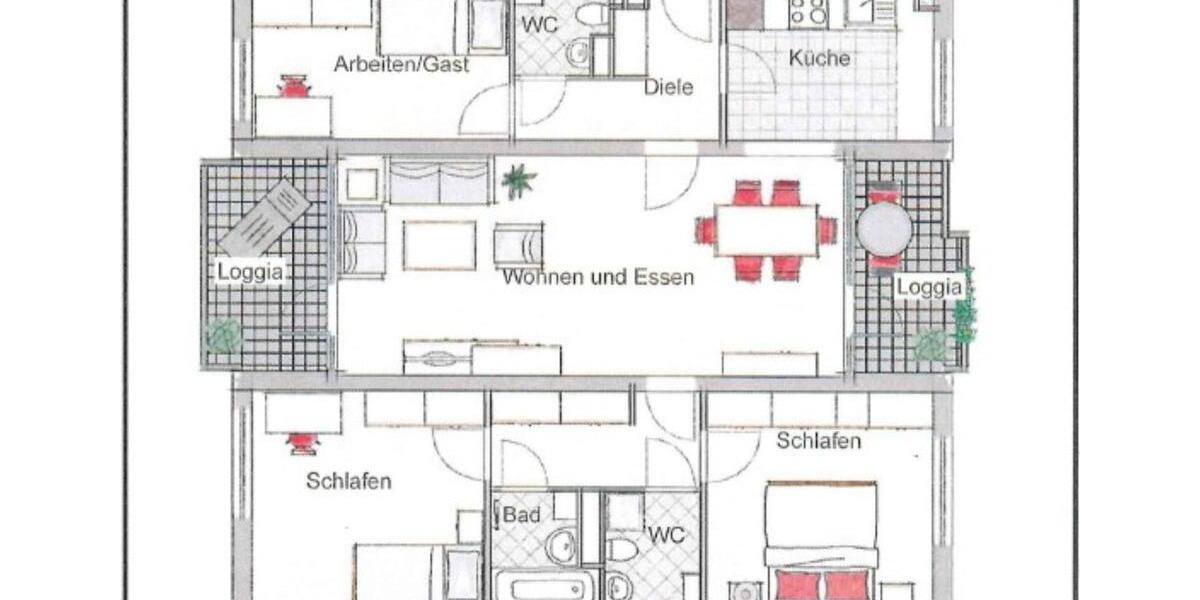 Etagenwohnung Laatzen - 4 Zimmer, 98 m&sup2;, 195.900&euro; | Angebot:24845079