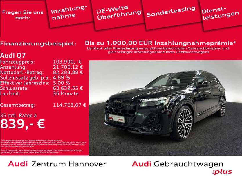 Audi Q7 9.999 km 103.990 € Hannover 30179