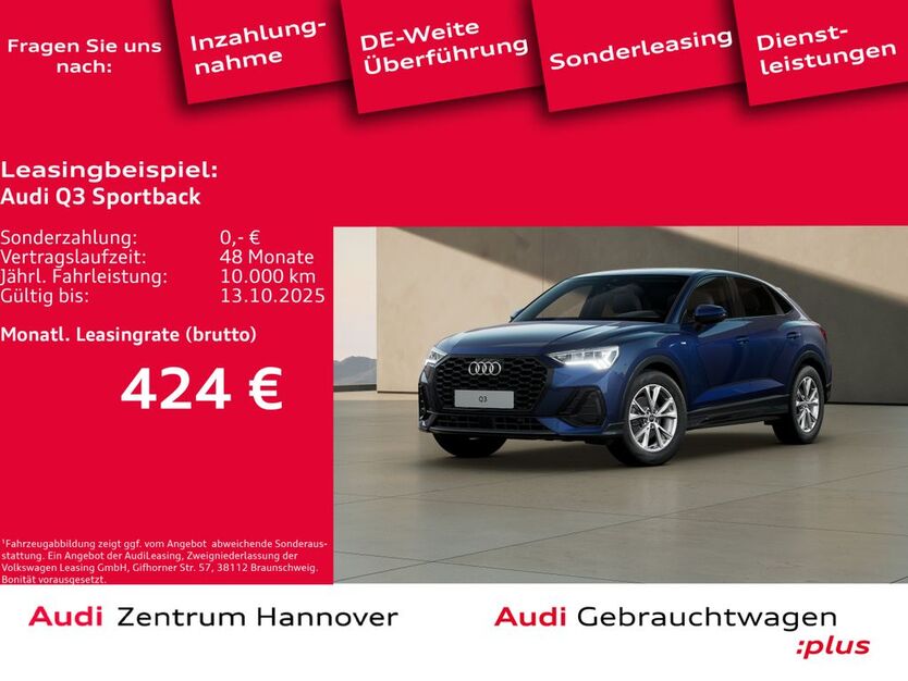 Audi Q3 27.345 km 43.450 € Hannover 30179