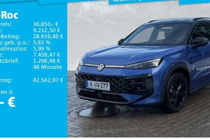 VW T-Roc 9.500 km 34.950 &euro; Hannover 30519