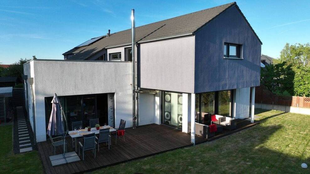Architektenhaus in kubischer Form mit Deisterblick in Toplage von Barsinghausen -von Privat-