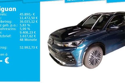 VW Tiguan 25.126 km 45.890 € Hannover 30655